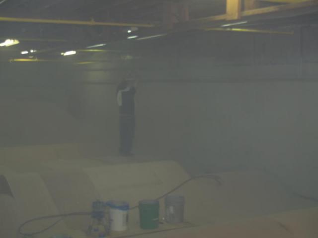 The painter has left the building